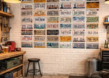 Seasonal Guide to US License Plates for Sale for Garage and Workshop Decor